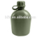 Army camping plastic water drinking bottle military water kettle water canteen set