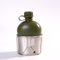 Military water drinking canteen sets including water bottle and stainless steel cup army kettle set
