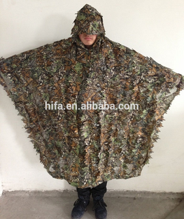 forest sniper leaf ghillie suit for hunting