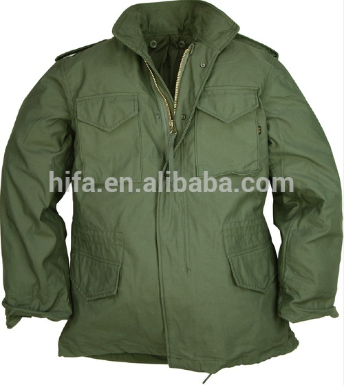winter coat water winding proof military m65 field jacket