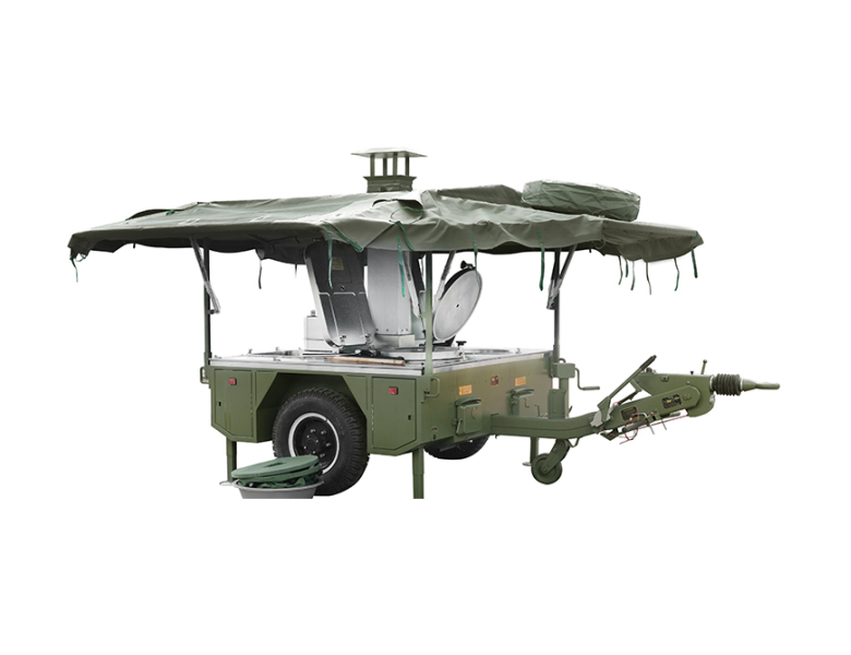 Mobile Military Field Kitchen Trailer for cooking 150 Persons' meals military mobile kitchen military equipment