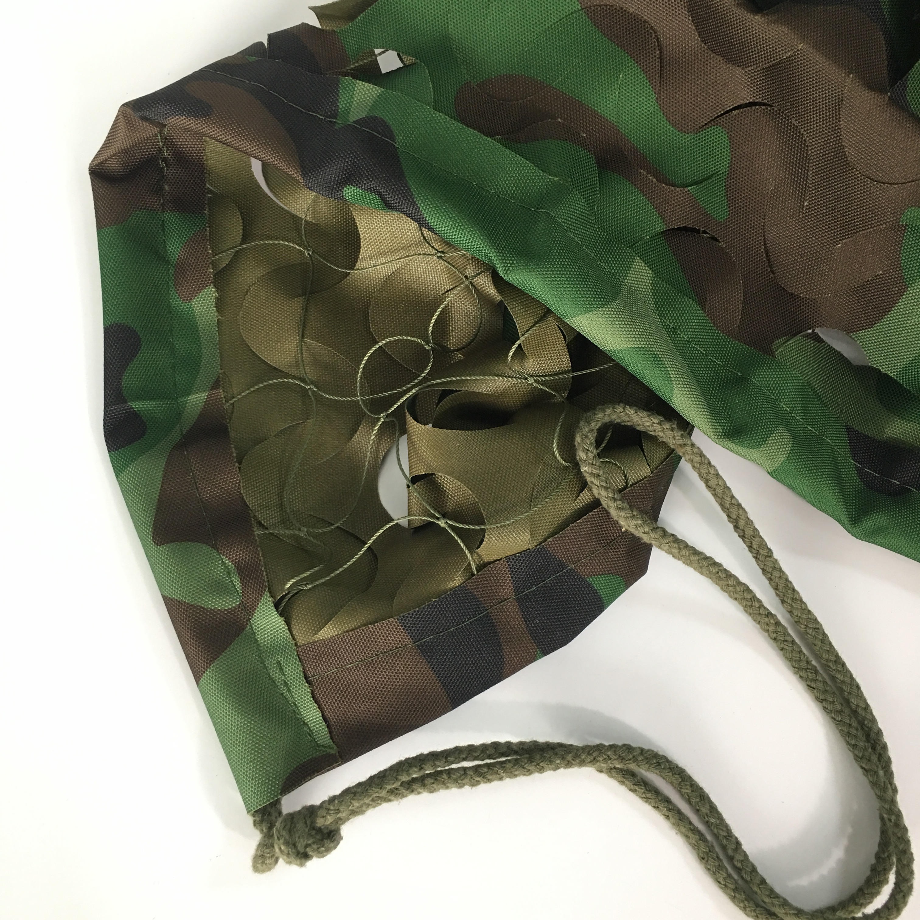 Hot sale waterproof 300D polyeserter woodland camo mesh camouflage net for military use