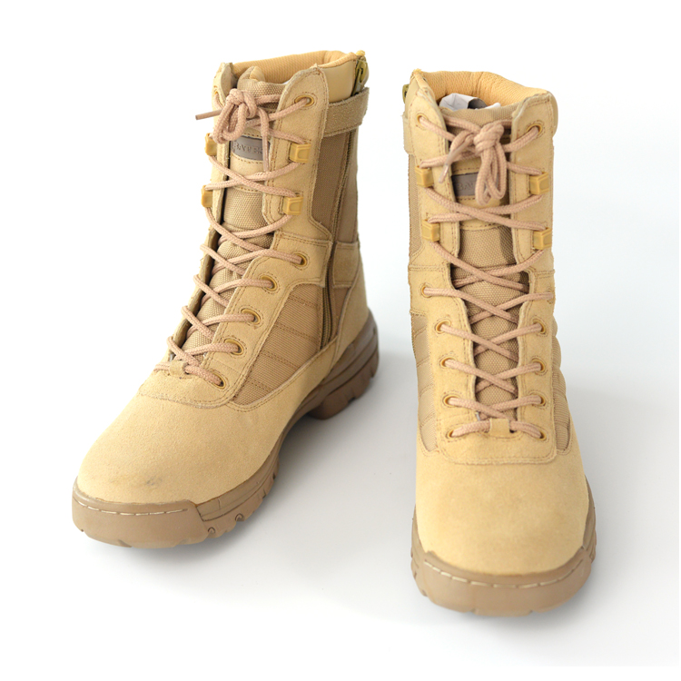 Wholesale Police and Military Desert Boots Outdoor Tactical Combat Man Boot